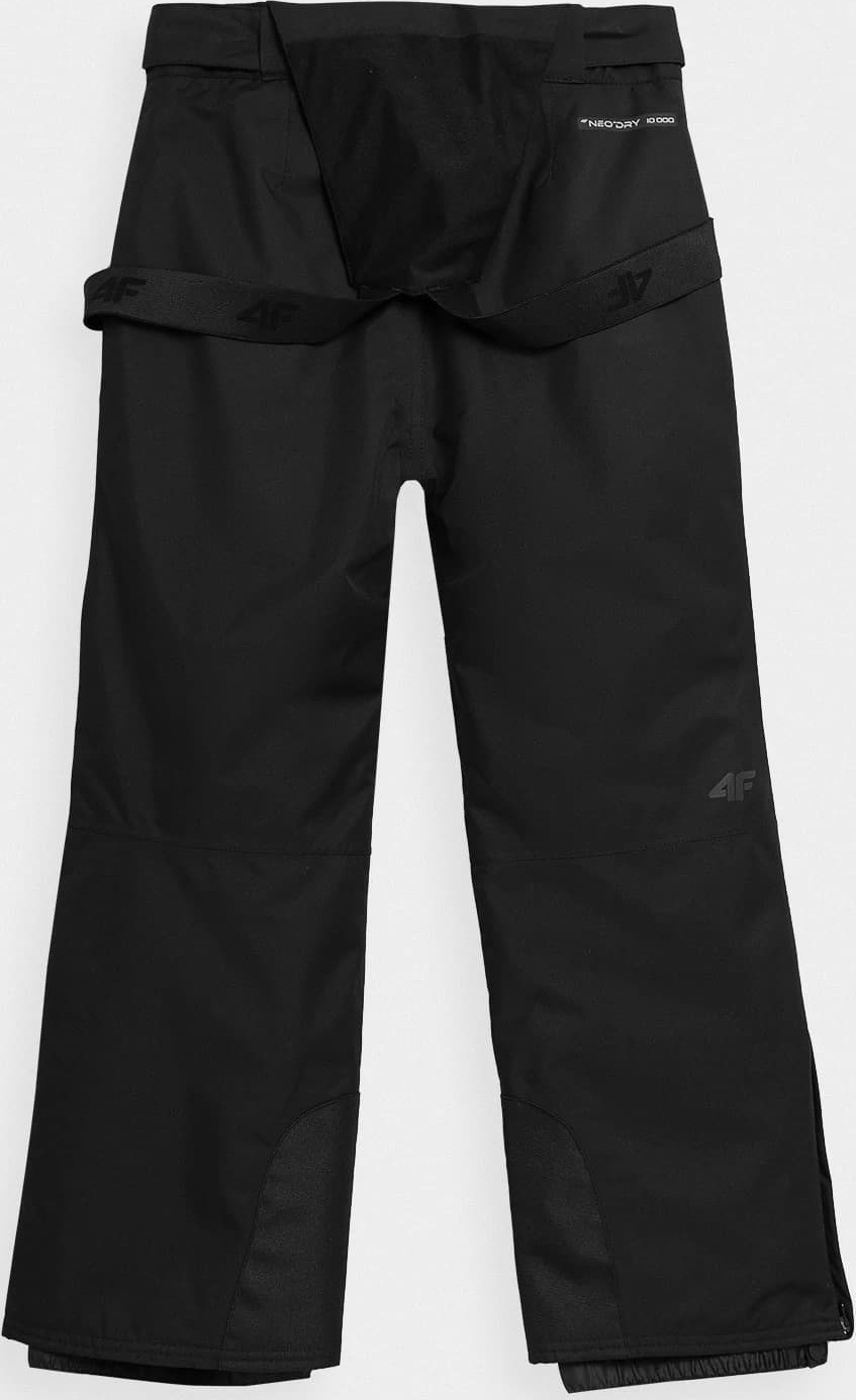 Dětské lyžařské kalhoty 4F HJZ22-JSPMN002 černé Černá 128