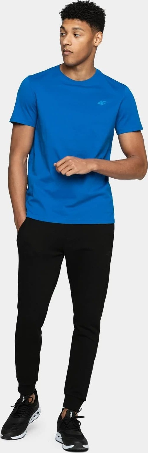 Pánské tričko 4F TSM003 Modré Modrá S