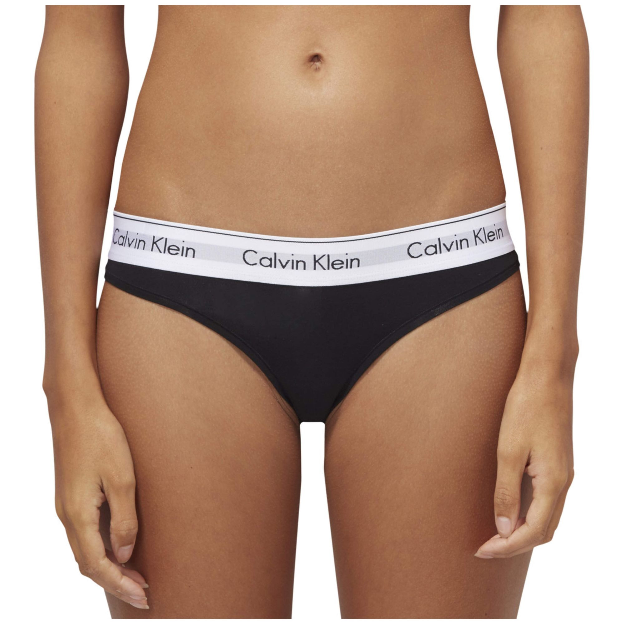 Spodní prádlo Dámské kalhotky THONG 0000F3786E001 - Calvin Klein M