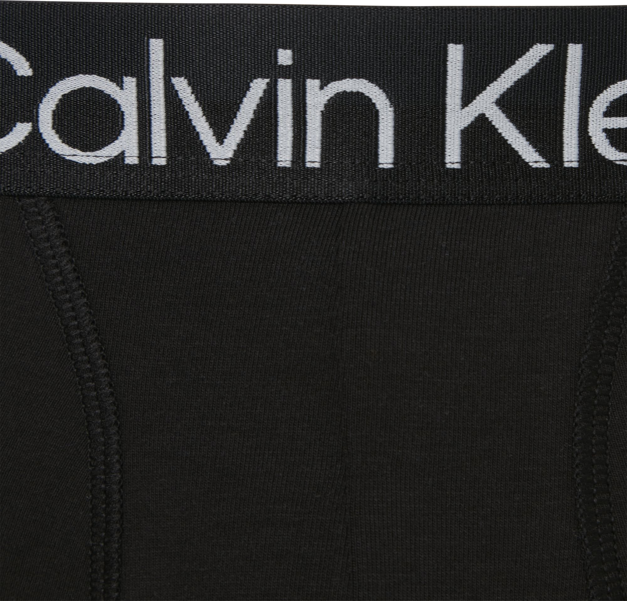 Pánské boxerky 3 Pack Boxer Briefs Modern Structure 000NB2971A7V1 černá - Calvin Klein L