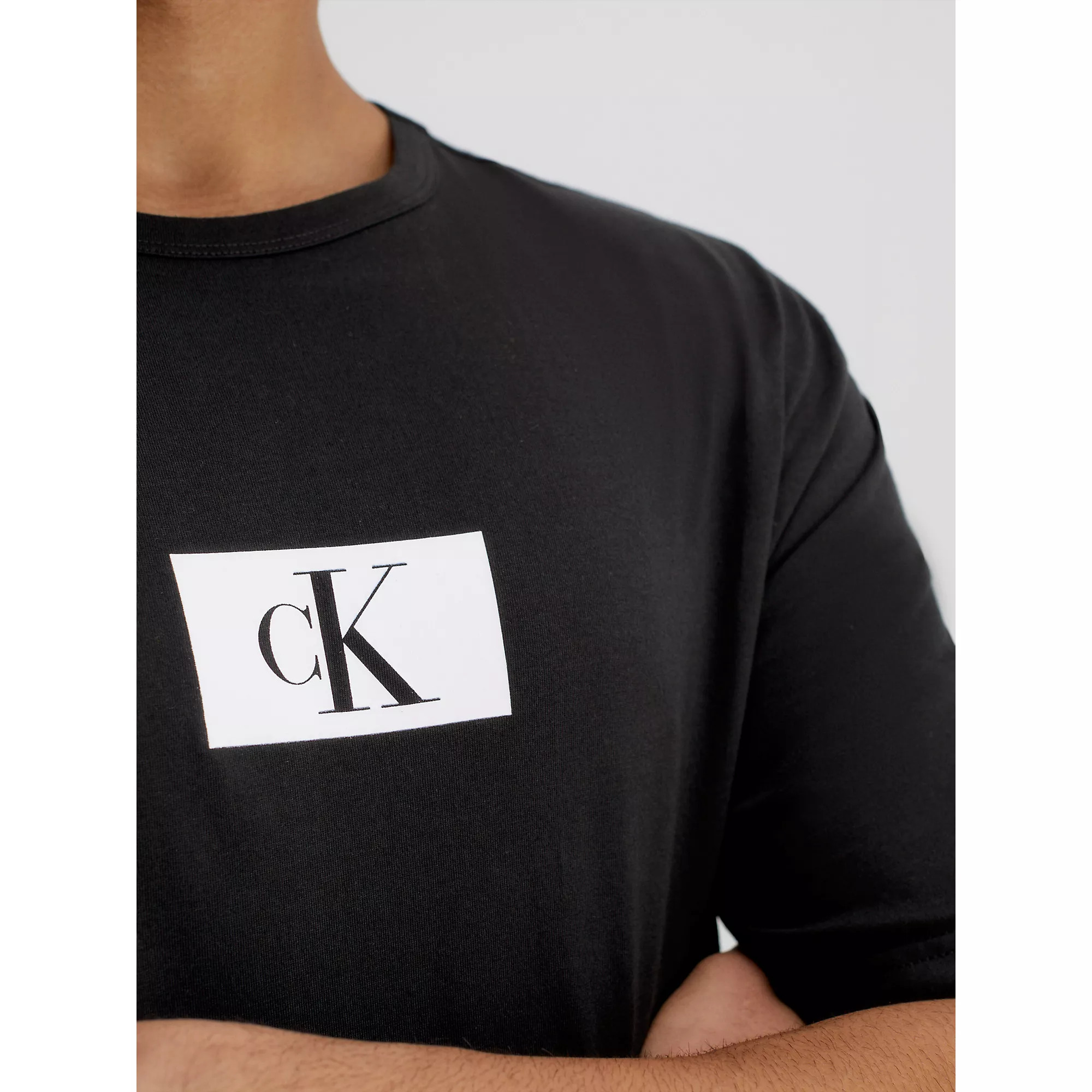 Spodní prádlo Pánská trička S/S CREW NECK 000NM2399EUB1 - Calvin Klein S