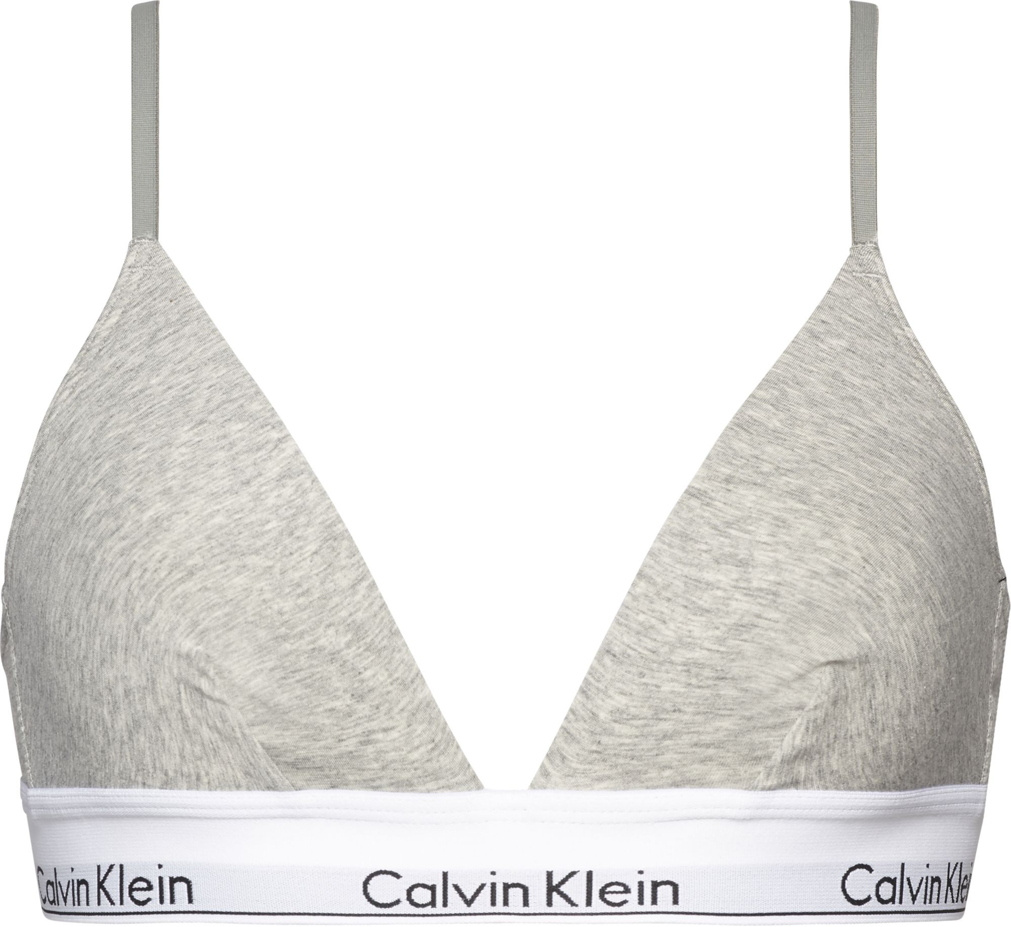 Dámská podprsenka Triangle Bra Modern Cotton 000QF1061E020 šedá - Calvin Klein XS