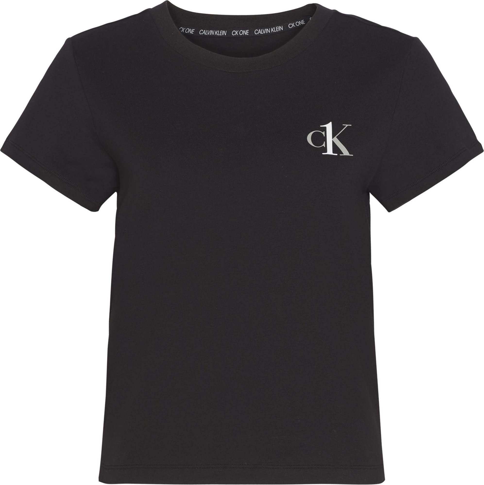 Spodní prádlo Dámská trička S/S CREW NECK 000QS6356E001 - Calvin Klein XS