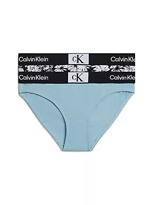 Dívčí spodní prádlo 2PK BIKINI G80G8006760Y0 - Calvin Klein 8-10