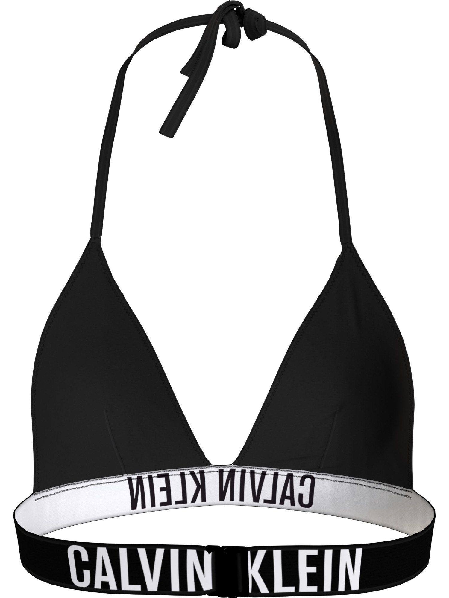 Dámské plavky horní díl Triangle Bikini Top Intense Power KW0KW01824BEH černá - Calvin Klein L