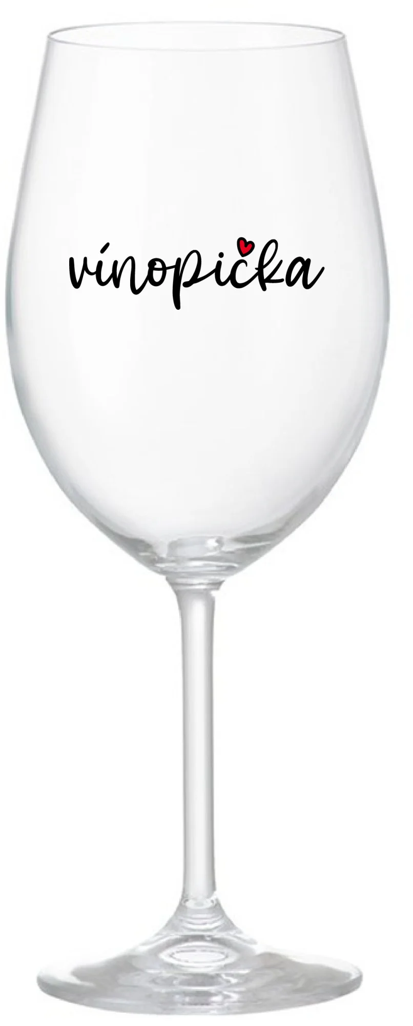 VÍNOPIČKA - čirá sklenice na víno 350 ml