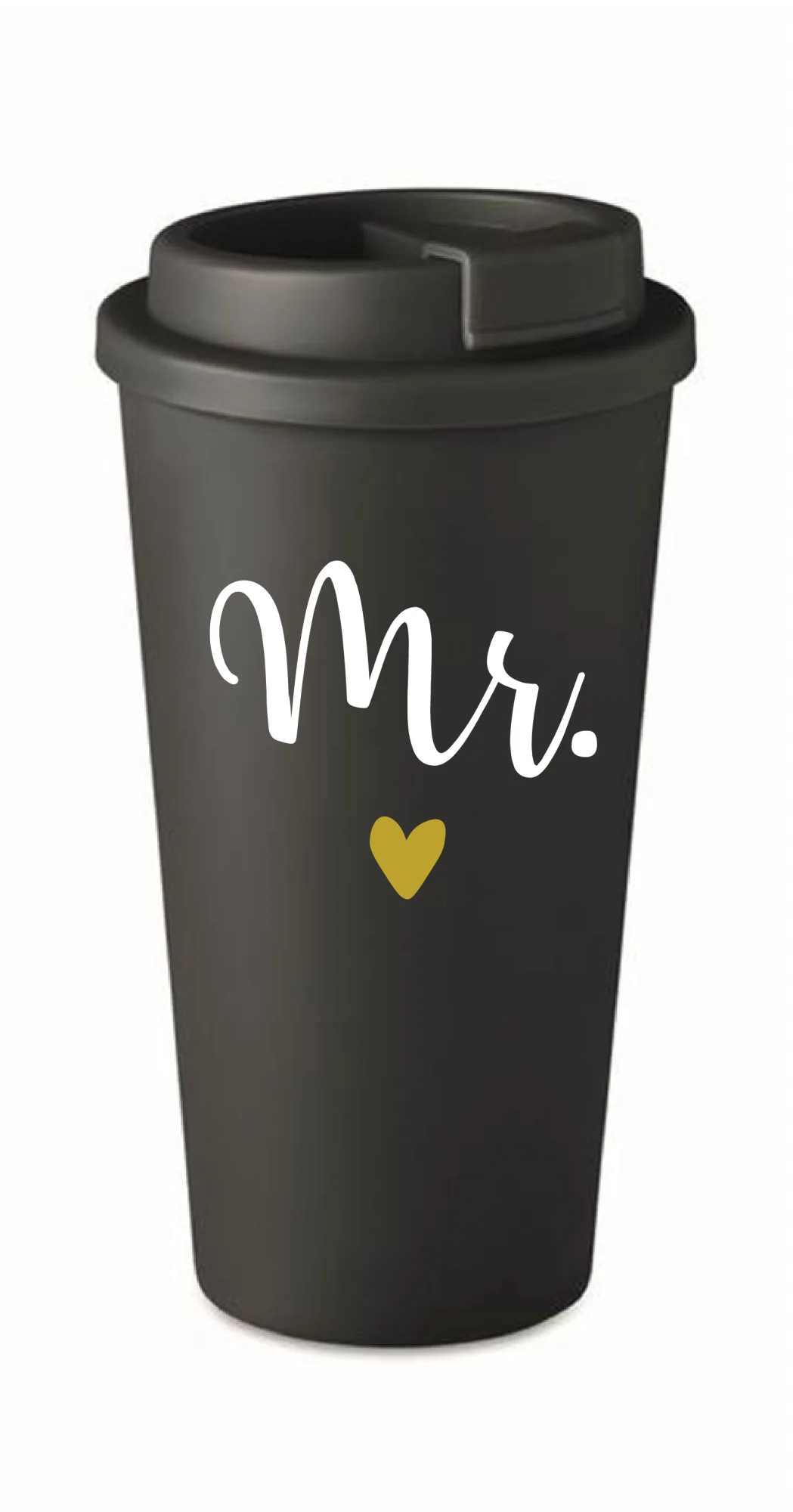 MR. - černý termohrnek 475 ml