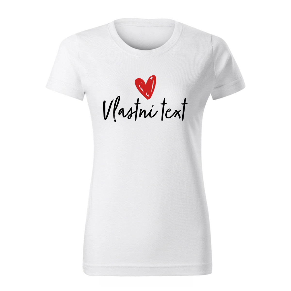 Personalizované dámské tričko s vlastním textem