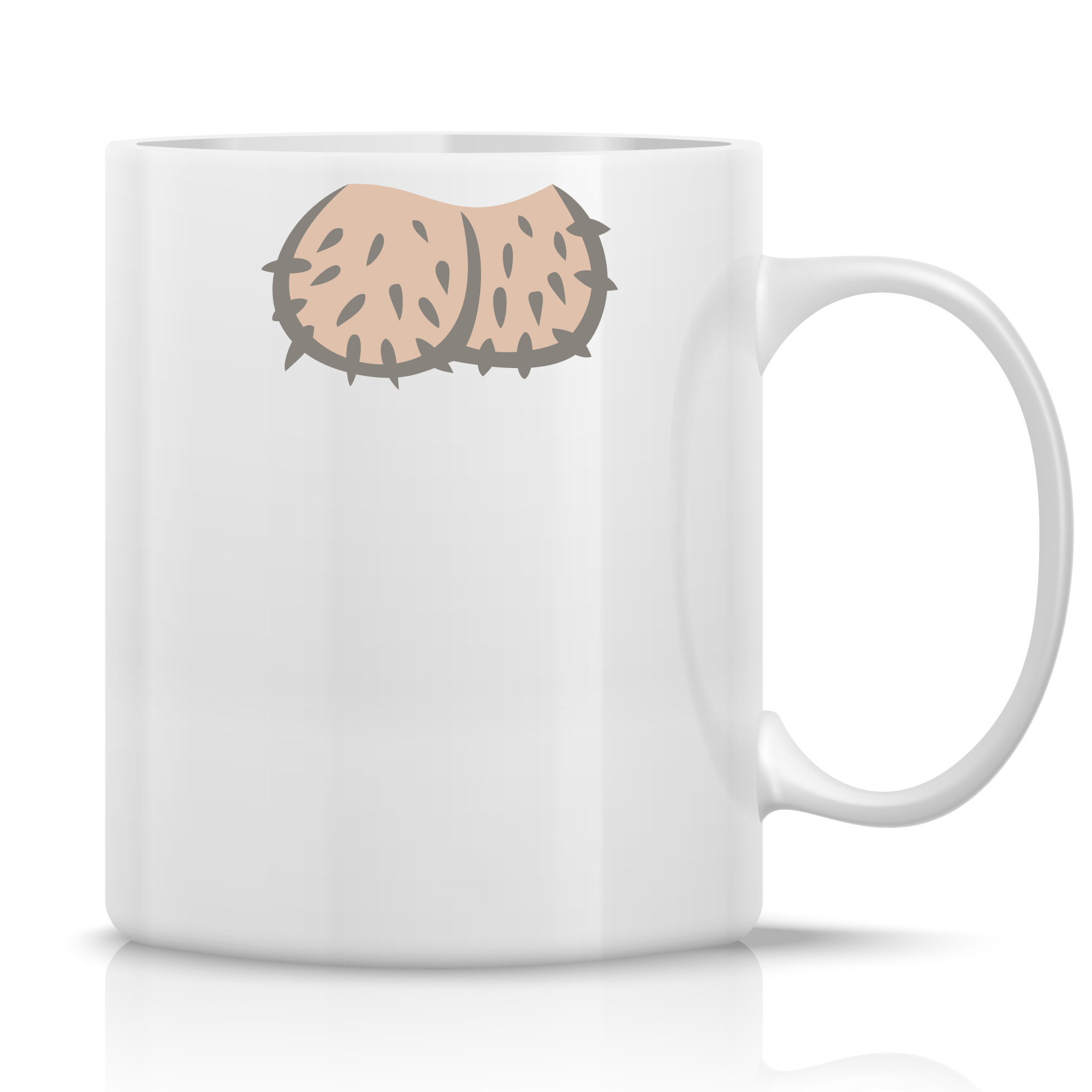 KOULE - klasický bílý keramický hrníček 300 ml