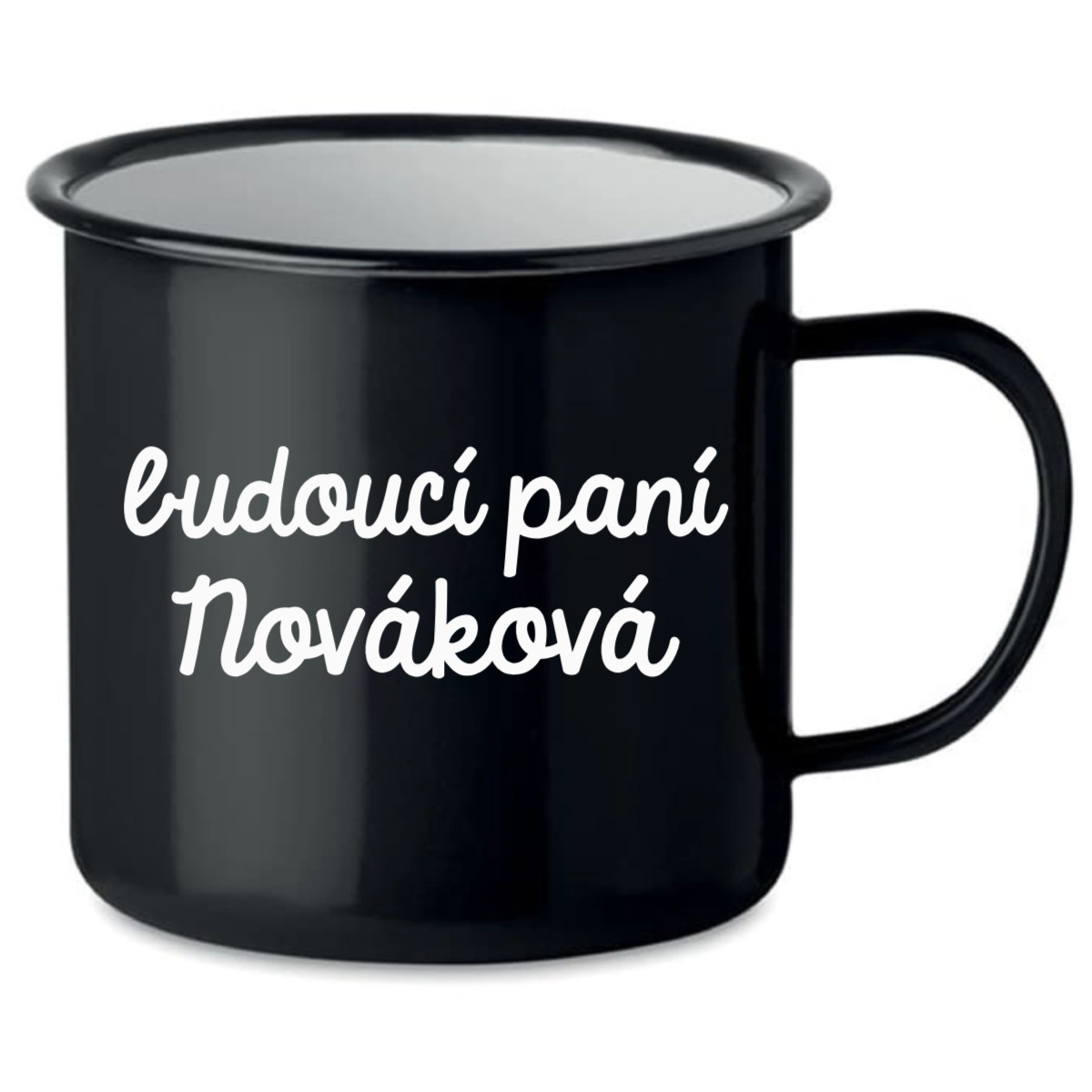 Personalizovaný retro plecháček - budoucí paní