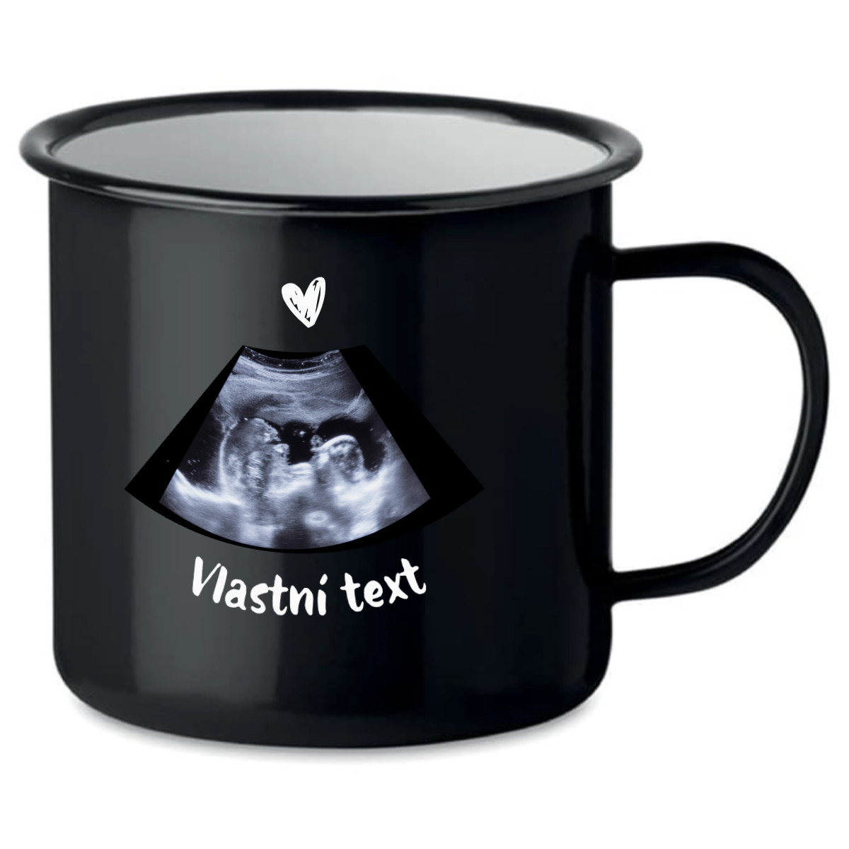 Personalizovaný retro plecháček s ultrazvukem