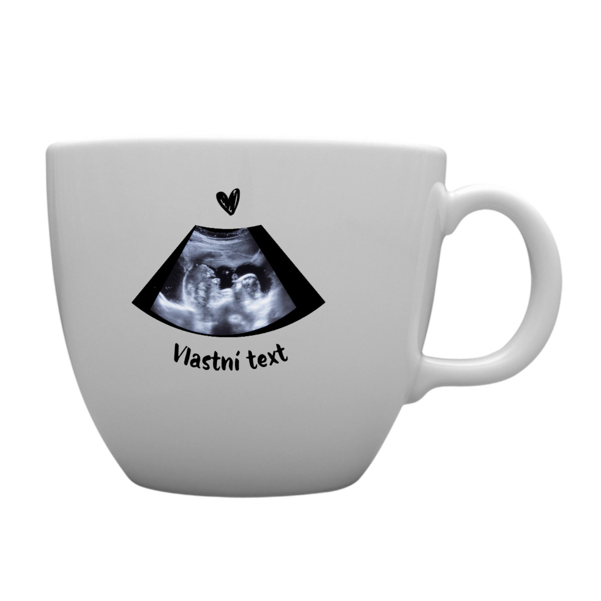 Personalizovaný keramický hrnček MEGA XXL s objemom 1 000 ml s ultrazvukom