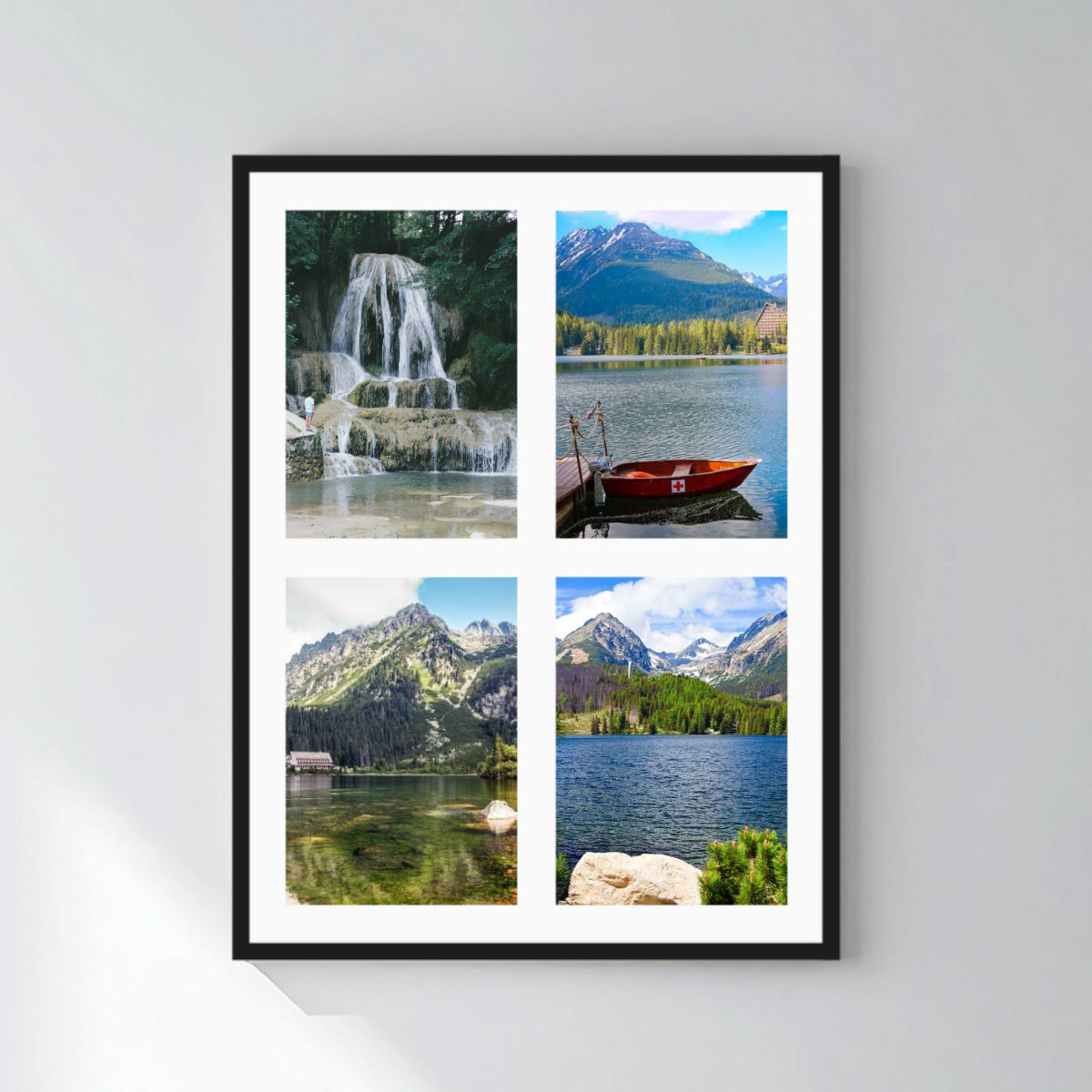Personalizovaný magický fotob obraz v ráme – 30×40 – koláž fotografií