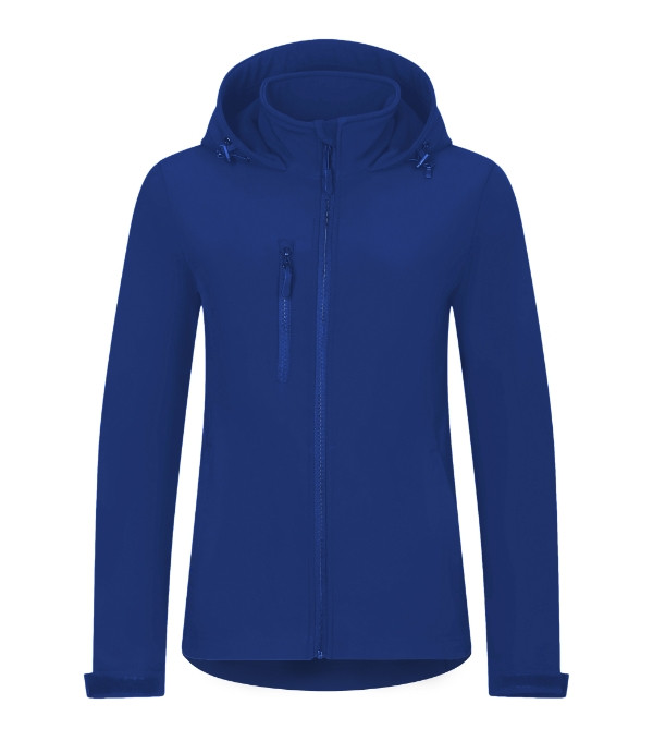 Trail softshellová bunda dámská královská modrá XL (obrázek 4)