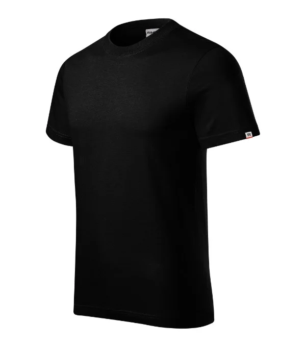 Recall tričko unisex black 01 (štítok značky) M