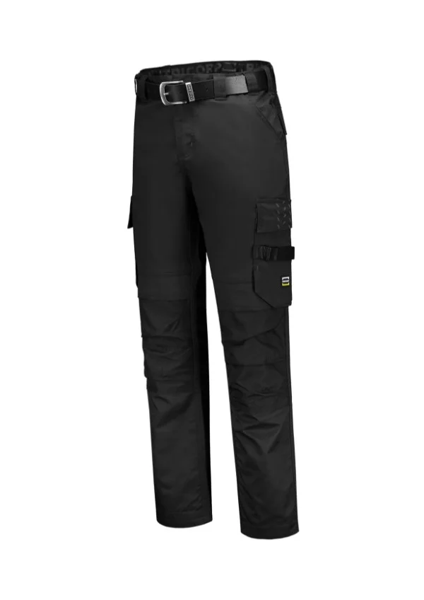 Pracovné nohavice Twill Cordura unisex pracovné nohavice čierne 46
