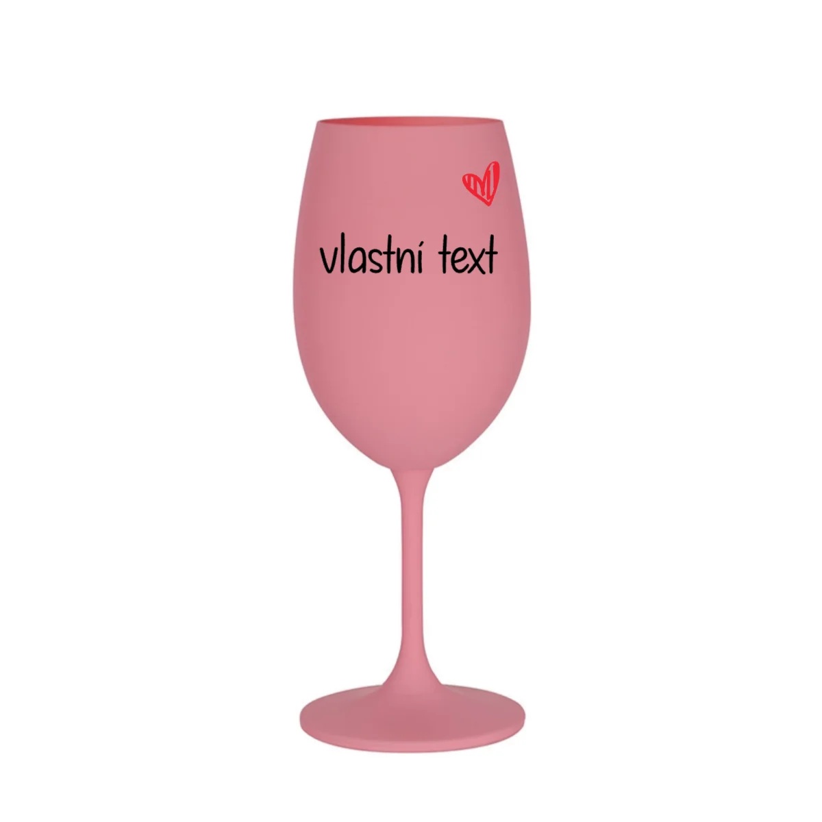 Vlastní text na sklenici (obrázek 7)