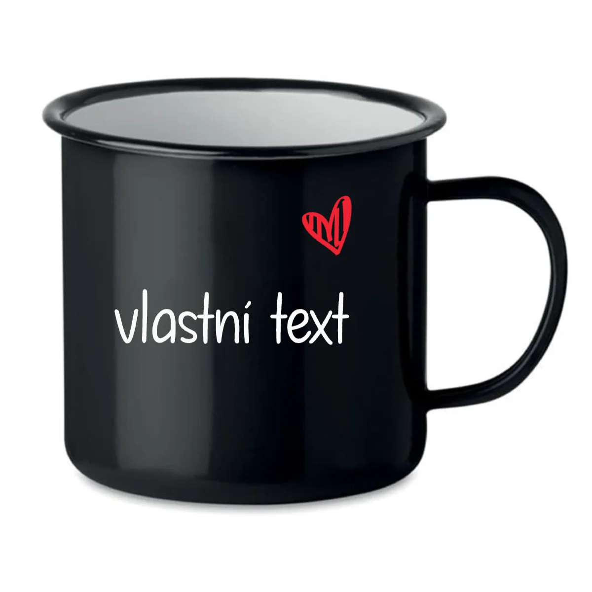 Vlastní text na plecháček