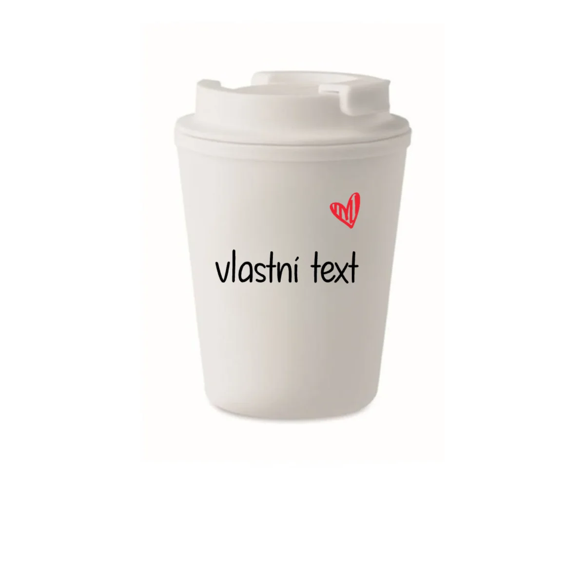 Vlastní text na termohrnek