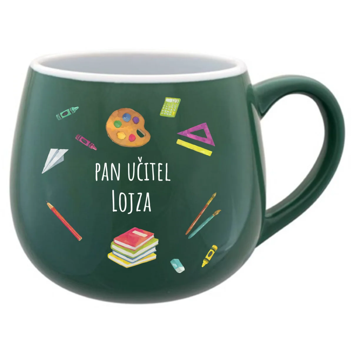 Personalizovaný keramický hrníček pro paní učitelku/pana učitele (pomůcky) (obrázek 5)