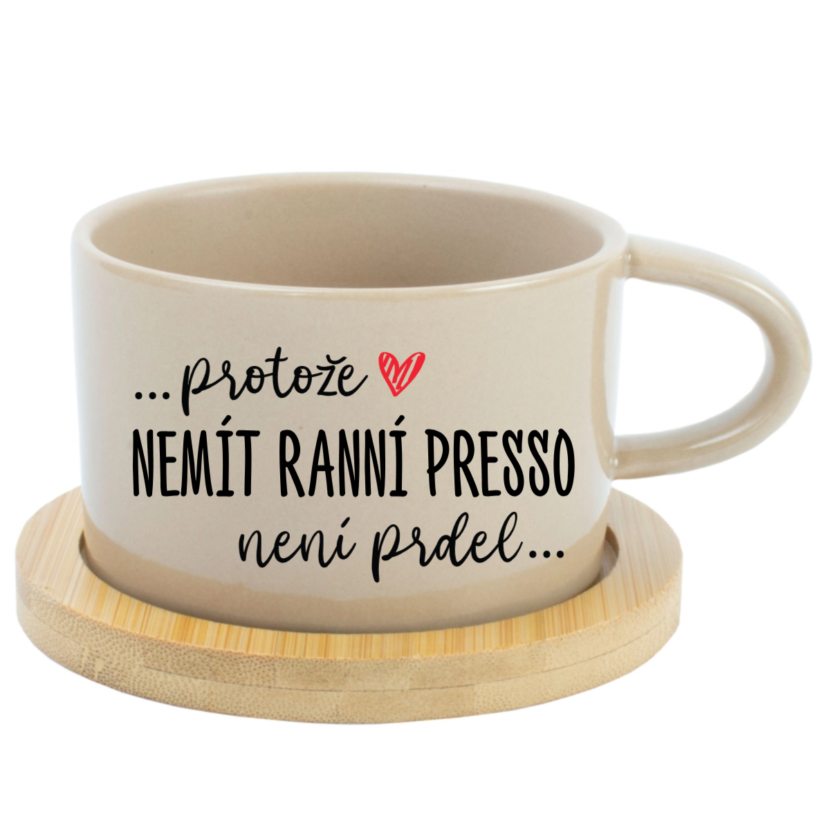 Hrníček makronka - Protože [doplň si sám] není prdel (obrázek 7)