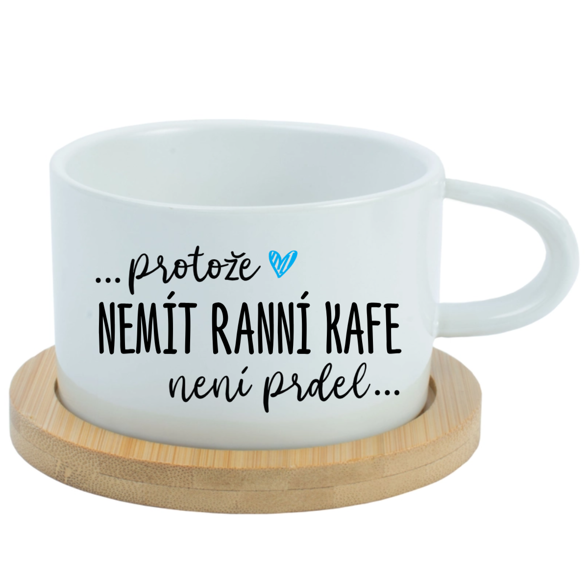 Hrníček makronka - Protože [doplň si sám] není prdel (obrázek 3)
