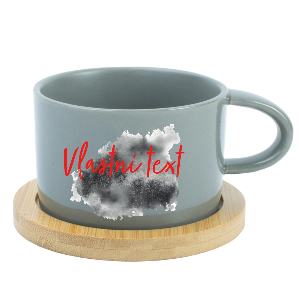 Personalizovaný keramický hrníček Makronka - Akvarelový otisk (obrázek 6)