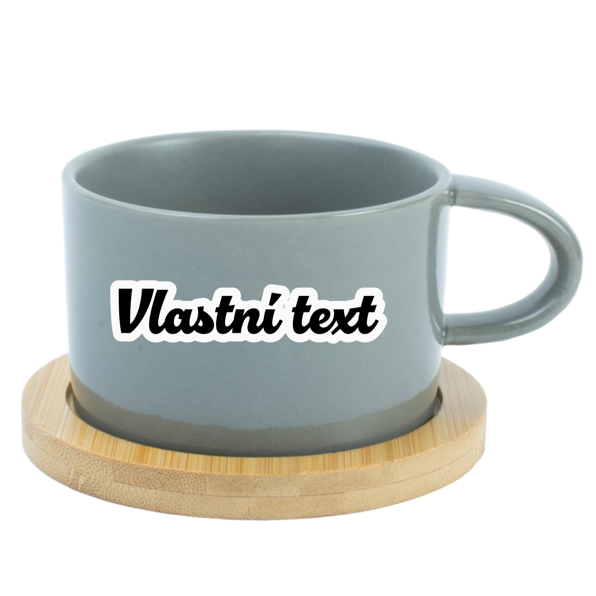 Personalizovaný keramický hrníček Makronka s obrysem (obrázek 6)
