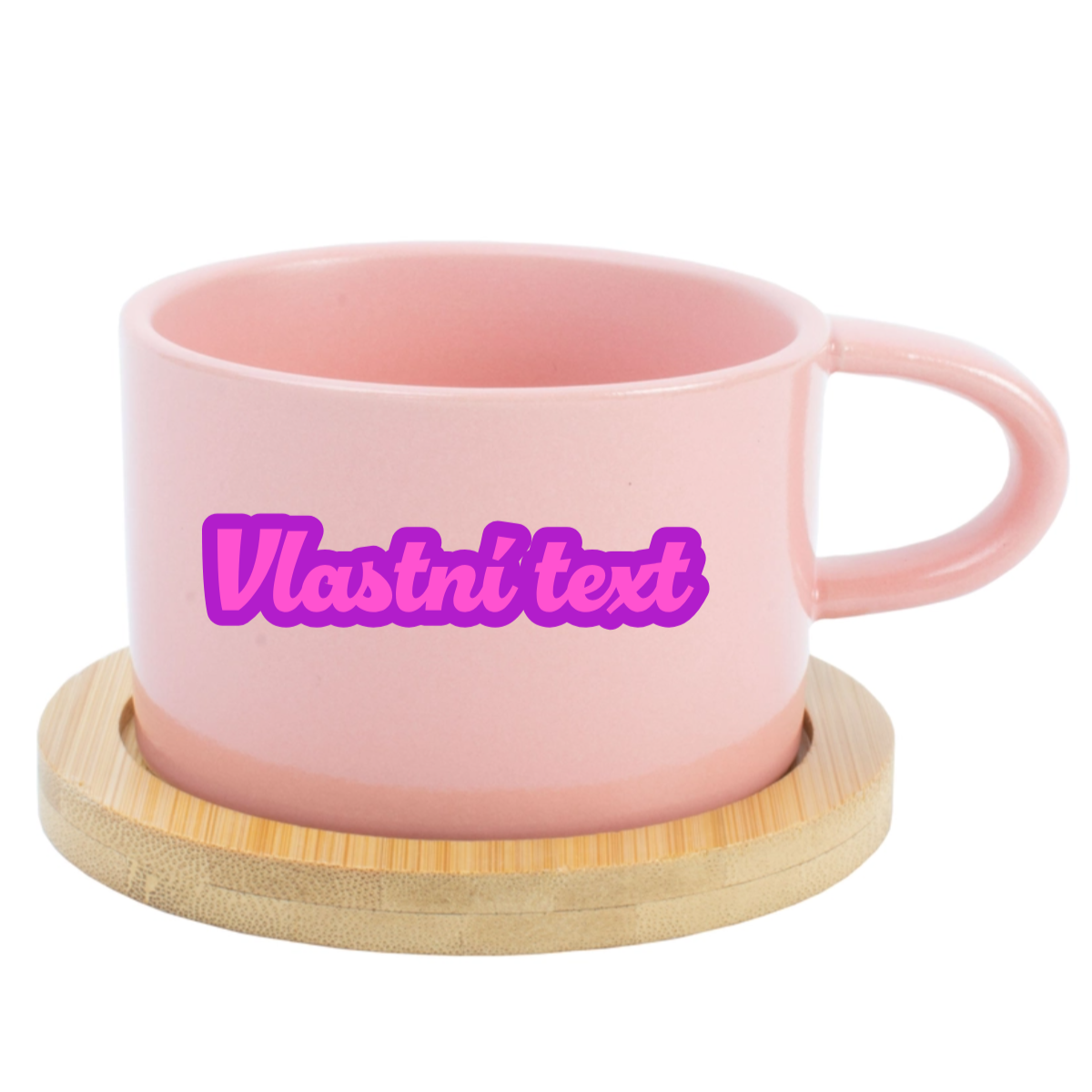 Personalizovaný keramický hrníček Makronka s obrysem (obrázek 4)