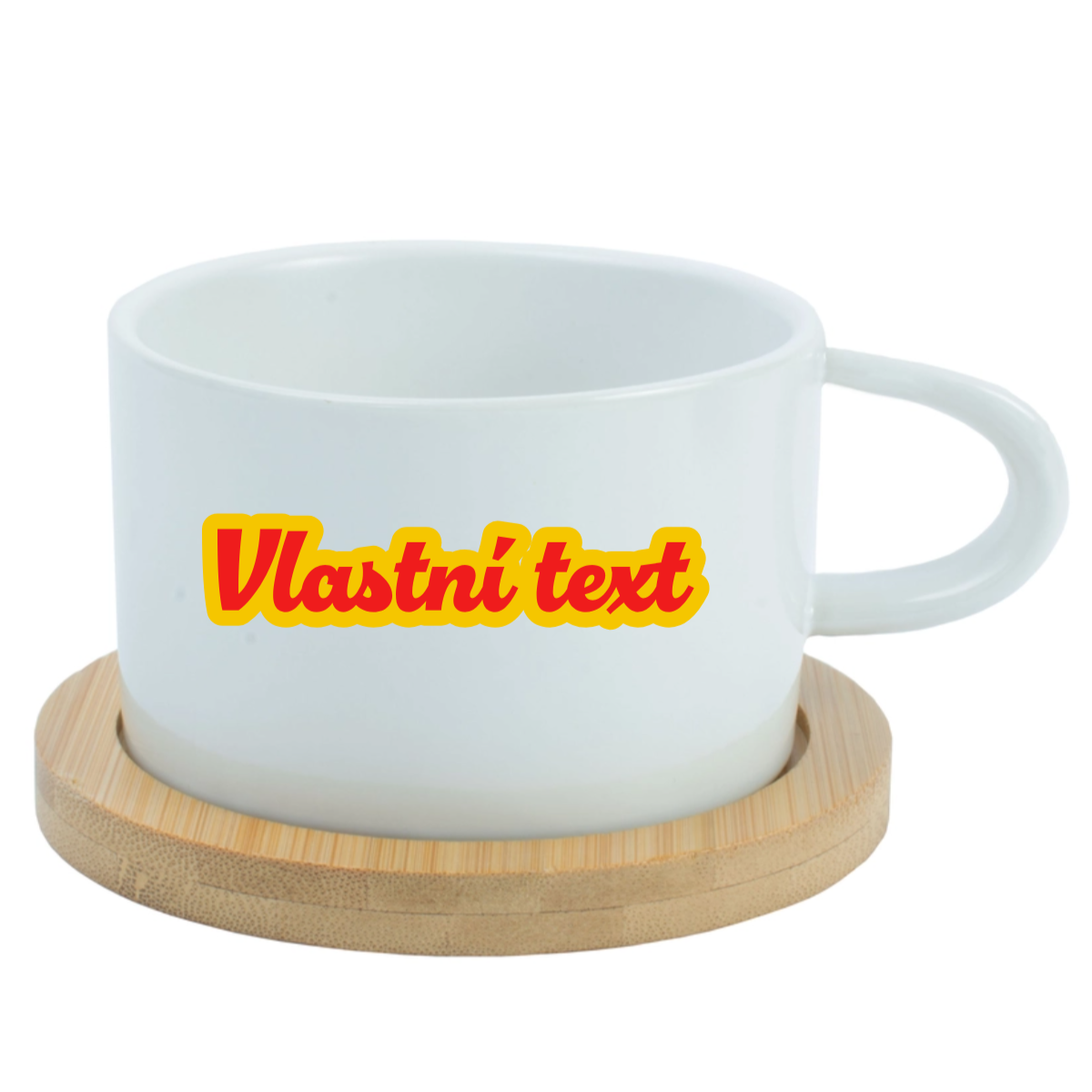 Personalizovaný keramický hrníček Makronka s obrysem (obrázek 5)