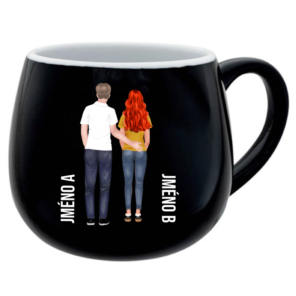 Personalizovaný keramický hrníček s párem (obrázek 5)