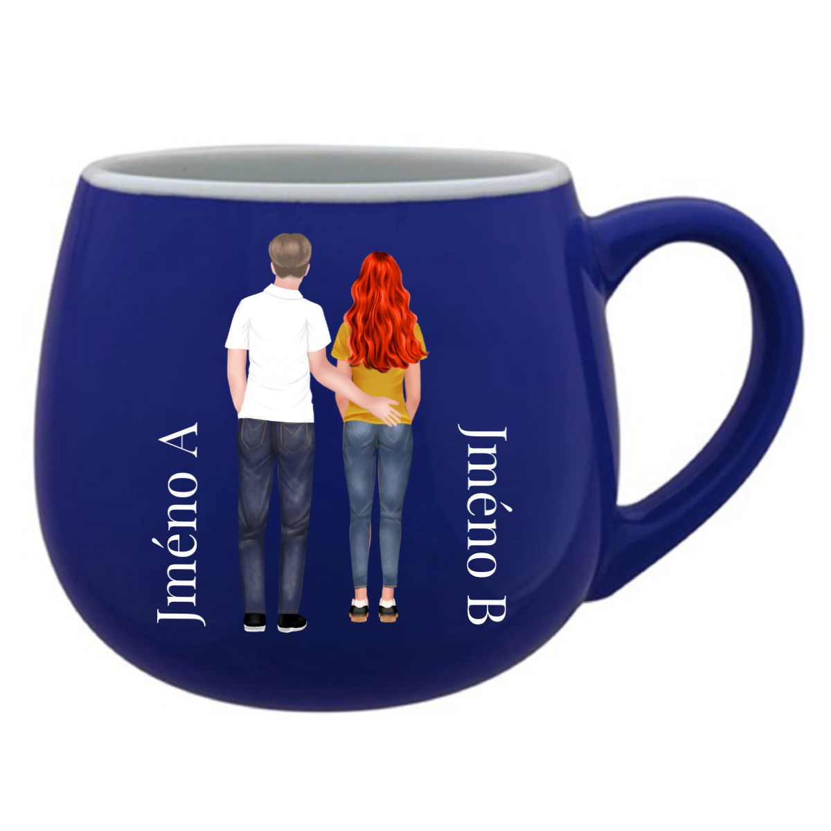 Personalizovaný keramický hrníček s párem (obrázek 4)
