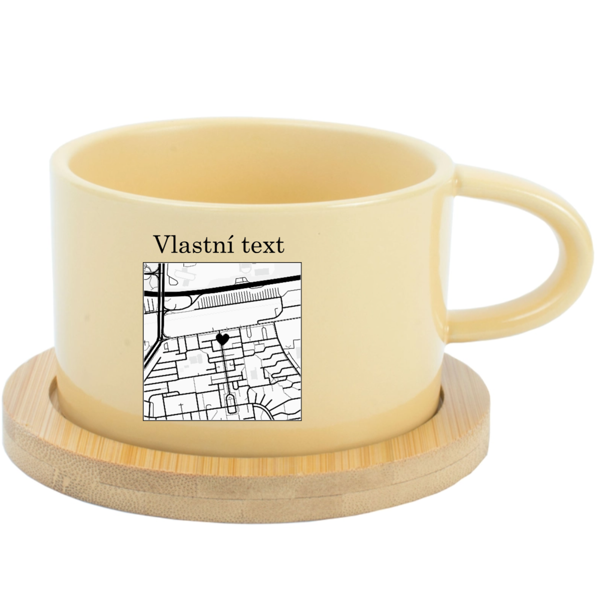 Personalizovaný hrneček Makronka s mapou (obrázek 3)