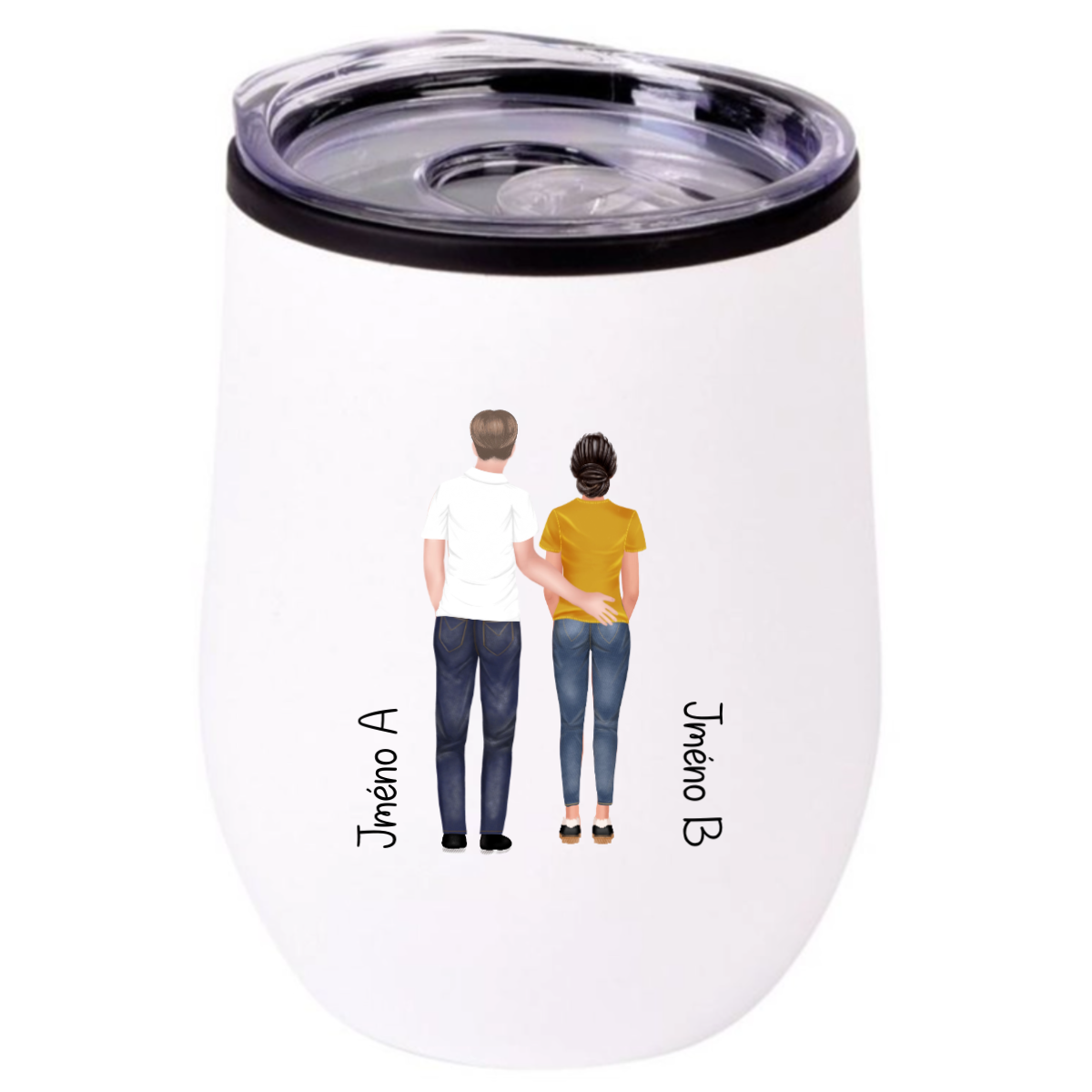 Personalizovaný termohrnek "bowl" s párem