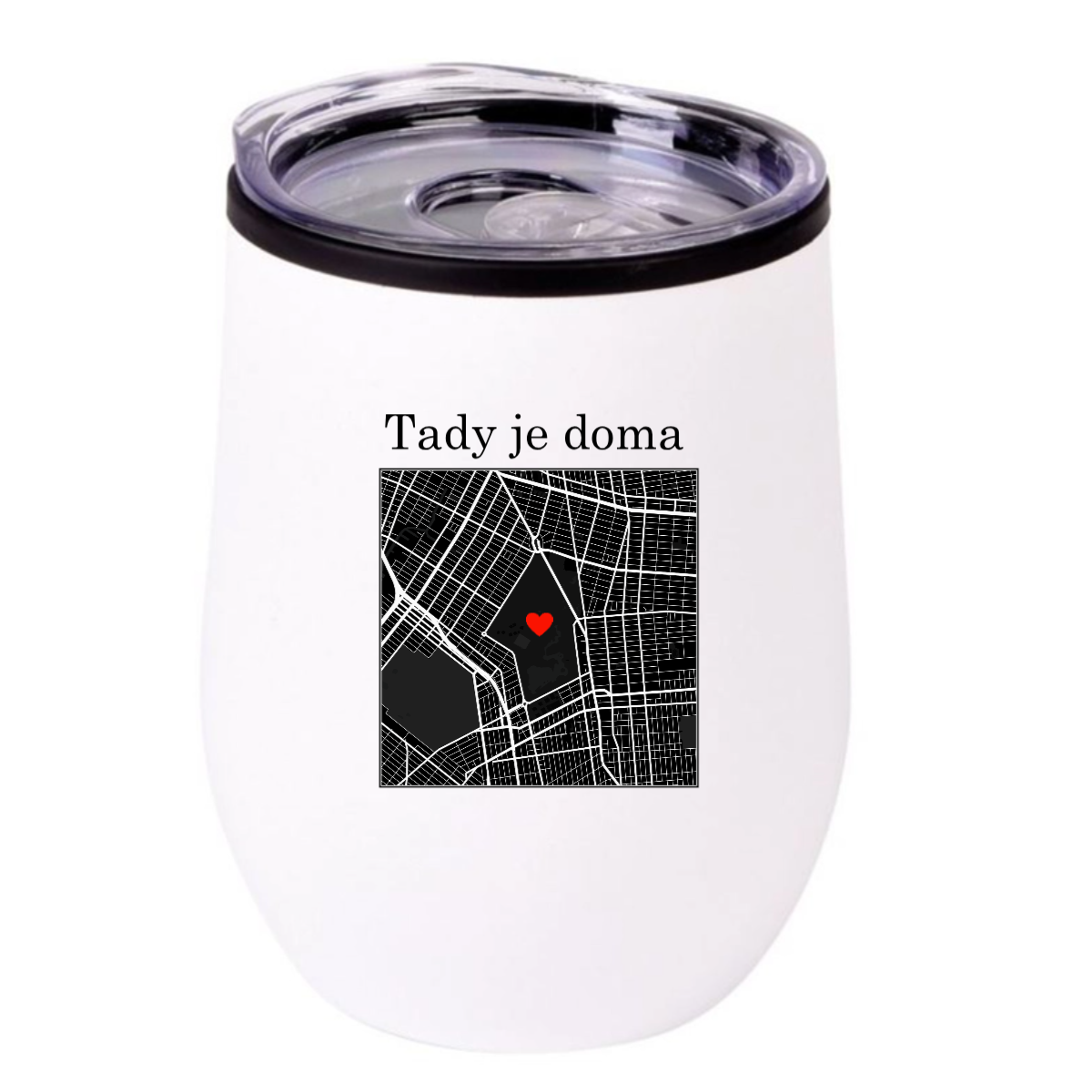 Personalizovaný termohrnek "bowl" s mapou