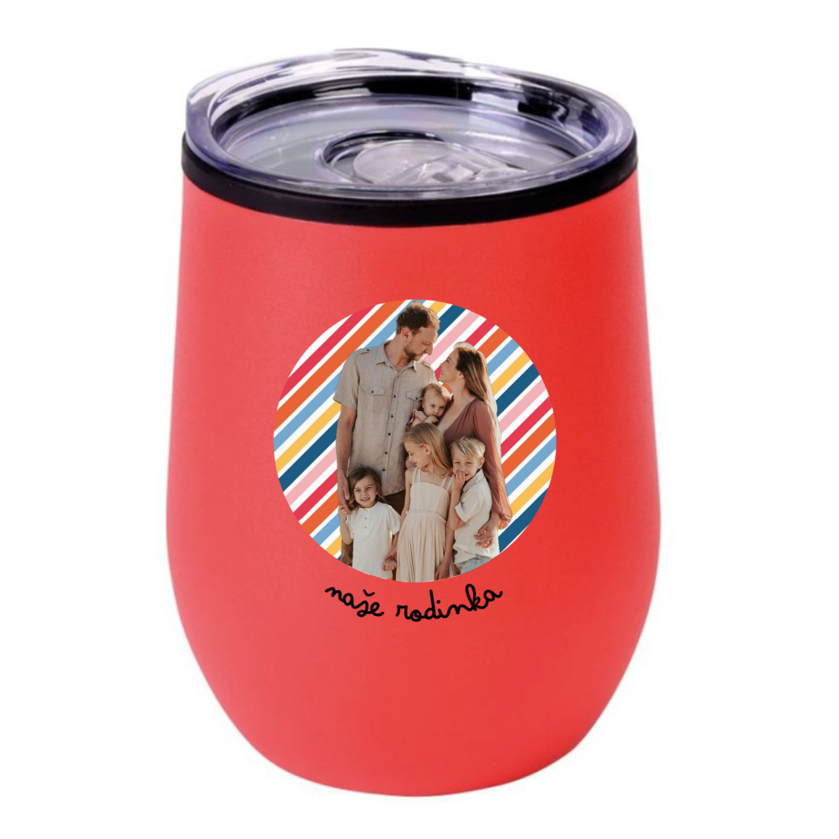 Personalizovaný termohrnek "bowl" s výřezem fotky na podkladu (obrázek 3)