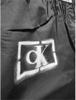 Pánské kalhoty na spaní  černá s potiskem  model 18132928 - Calvin Klein
