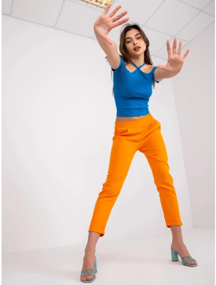 Dámské kalhoty DHJ SP model 18761979 Oranžová - FPrice