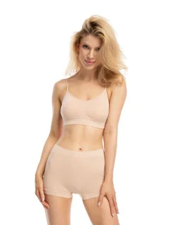 Dámské boxerky Bamboo shorts Tělová - JULIMEX
