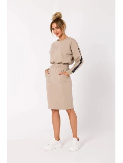 Dámská sukně model 20745486 béžová - Moe