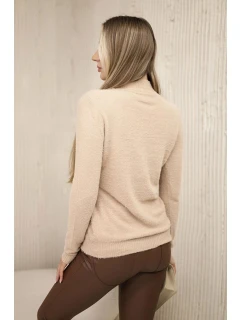 Svetr s alpaka velbloud  model 20755010 - Kesi