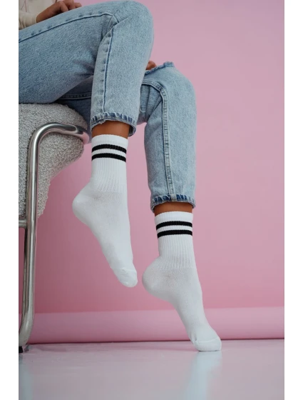 Skarpetki damskie Paski model 22034476 - Milena