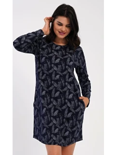 Dámské domácí šaty s dlouhým rukávem model 21489913 - Vienetta