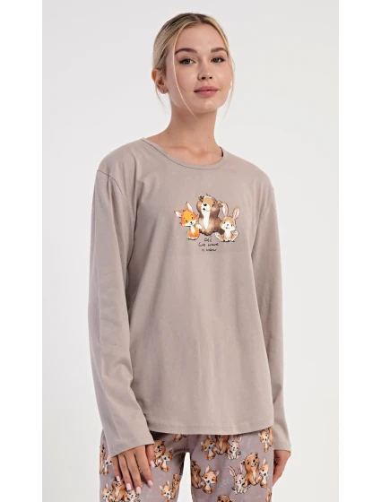 Dámské pyžamo dlouhé Olivia