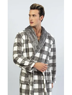 Pánský župan se šálovým límcem model 16428835 - Vienetta MAN