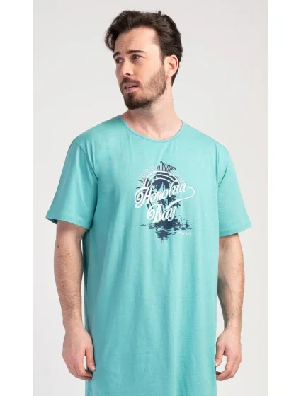 Pánská noční košile s krátkým rukávem model 19527384 - Vienetta MAN