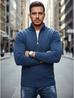 Sweter męski granatowy model 22180503 - FashionStreet
