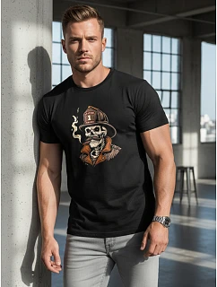 Koszulka męska z nadrukiem model 22084560 - FashionStreet