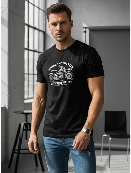 Koszulka męska z nadrukiem  THE model 22084570 - FashionStreet