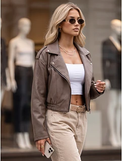 Kurtka damska skórzana ramoneska fango model 22347671 - FashionStreet